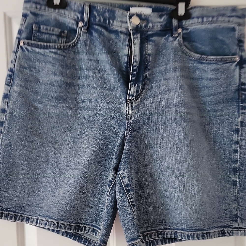 LOFT Classic Blue Denim Shorts